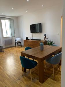 Appartement avec jardin en centre ville