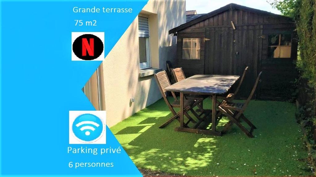 Appartement avec terrasse 6 personnes PAS DE FETE 84 route de Dambenois 90400 Trevenans, 90400 Dambenois