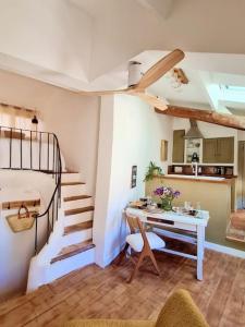 Appartement avec terrasse sur les toits de l'Isle