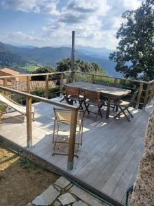 Appartement Appartement avec terrasse vue montagne 11 cuddata di a caserna 20100 Grossa Corse