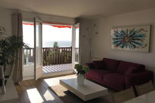 Appartement avec vue imprenable sur la mer