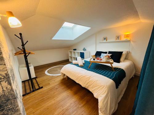 Appartement + balcon vue mer plein sud