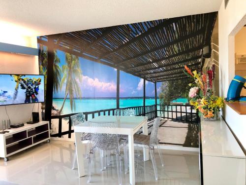Appartement belle vue mer piscine tennis mini golf wifi