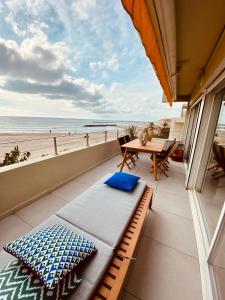 Appartement Bord de Mer Carnon 1re ligne Direct Plage