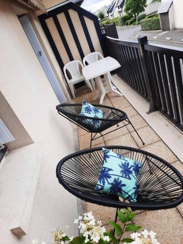 Appartement Cabourg, accès direct plage, thalasso