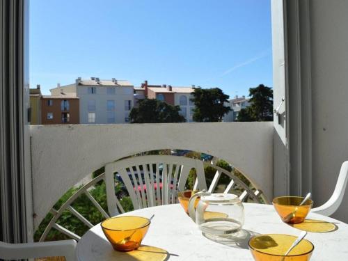 Appartement Cap d'Agde, 1 pièce, 3 personnes - FR-1-249-13
