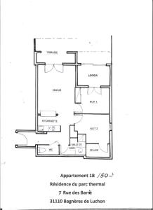 APPARTEMENT CENTRAL LUCHON T3 IDEAL CURISTES