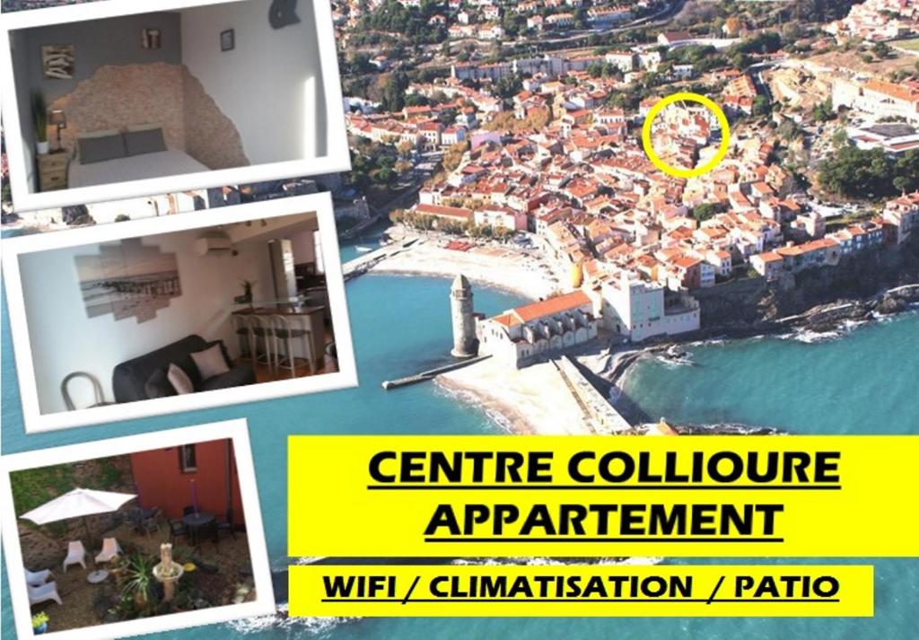 Appartement Appartement Centre Collioure Patio Wifi Clim 9 Avenue du Miradou 66190 Collioure