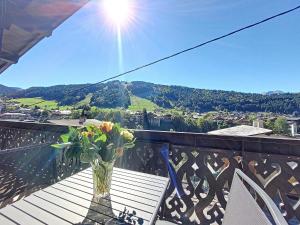 APPARTEMENT-CENTRE-MORZINE-VUE PISTES-8-9 pers-BOIS VENANTS