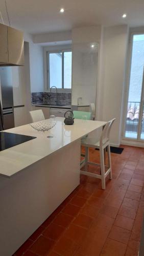 Appartement centre ville rue piétonne
