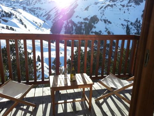 Appartement chaleureux ( 4-6 pers) Chalet des Neiges Arolles