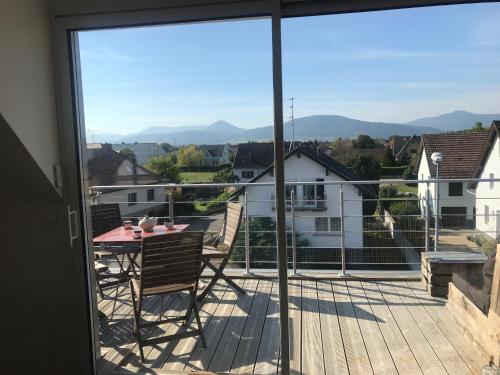 Appartement chaleureux et lumineux avec vue ! au centre Alsace