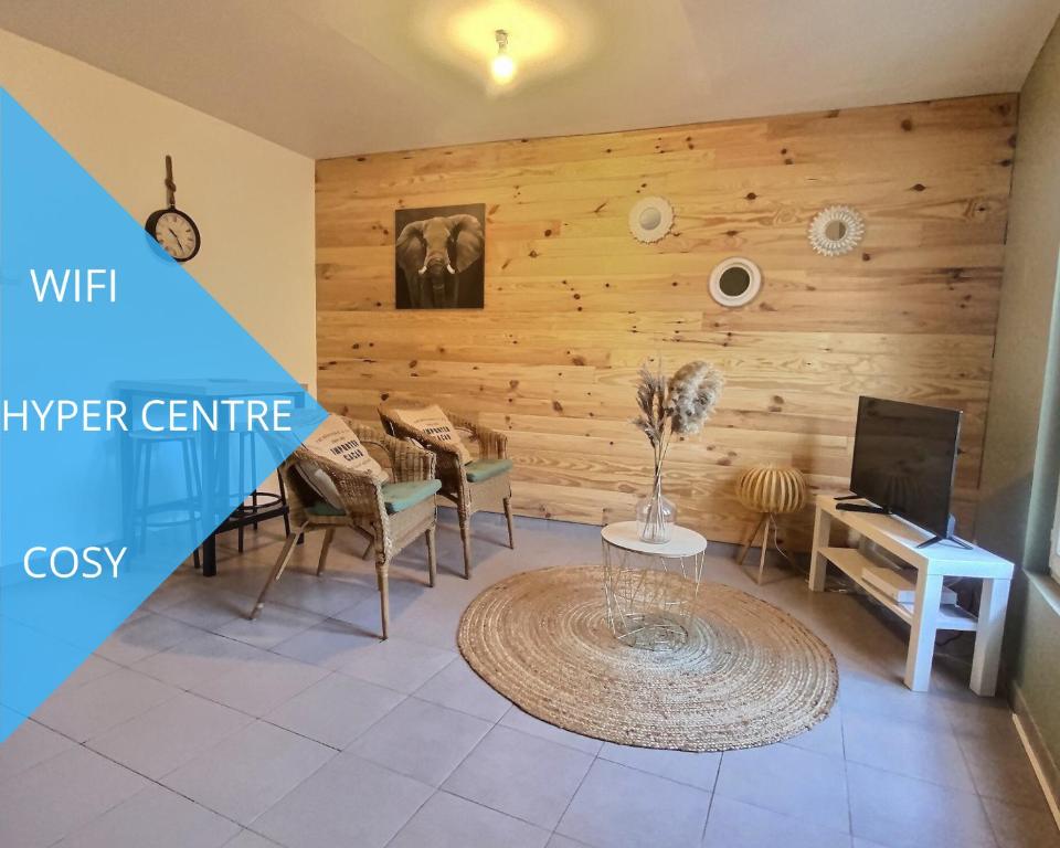 APPARTEMENT CHALEUREUX HYPER CENTRE TOUT CONFORT 35 Rue des Ponts Neufs, 72100 Le Mans