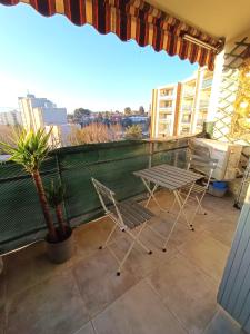 Appartement climatisé terrasse parking 6 couchages