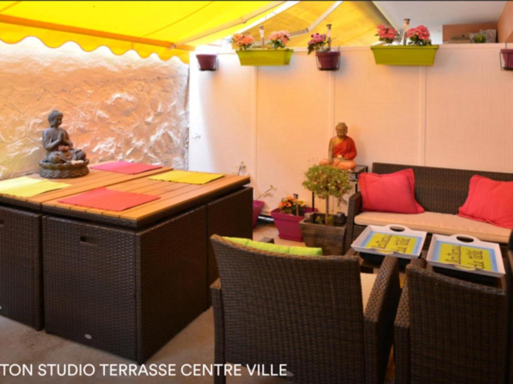 Appartement Cocon Centre Ville Le christophe Colomb 4 Promenade du Marechal Leclerc de Hautecloque, 06500 Menton
