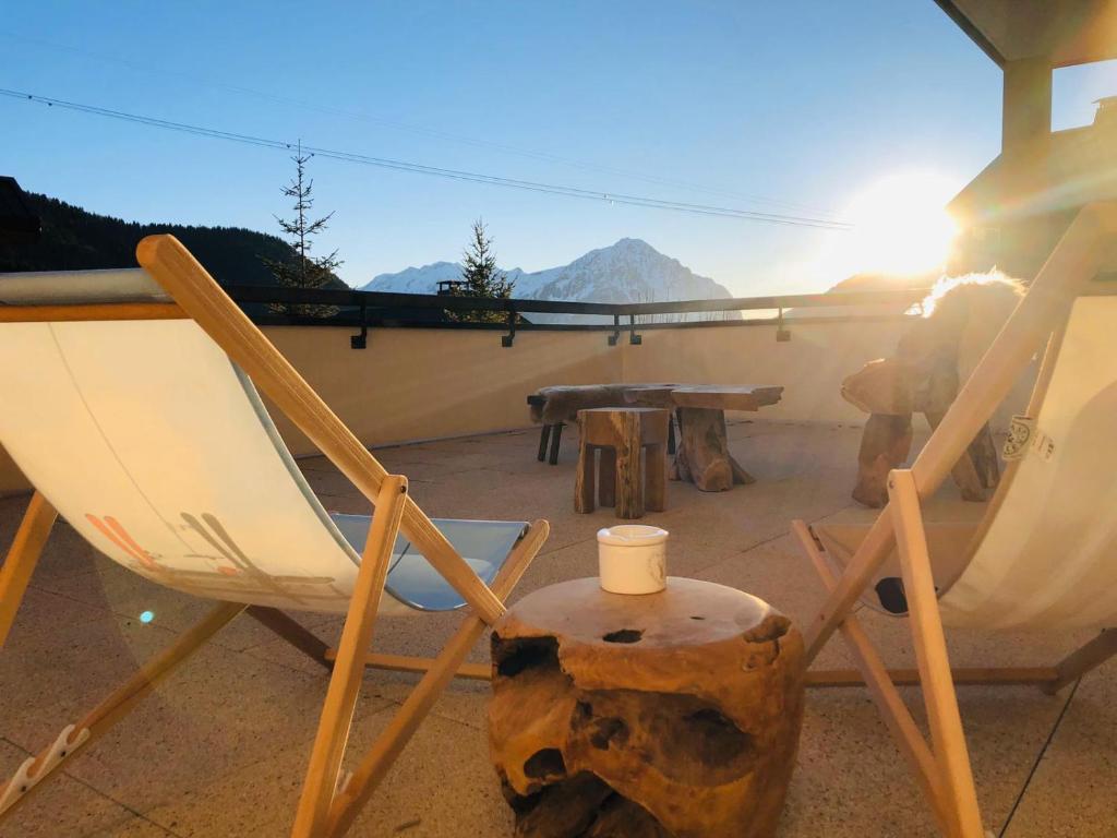 Appartement cocooning - Grande terrasse - bain nordique-Sauna - DOMAINE DU PATRE 32 Route des Combes, 38114 Vaujany