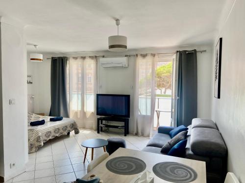 Appartement confortable près de la plage Catalane et Pharo