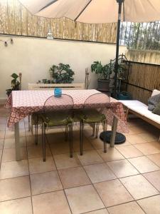 Appartement cosy avec patio en centre-ville