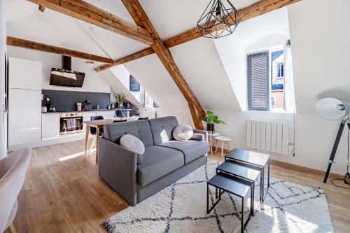 Appartement cosy*** Centre historique Dieppe - rue piétonne à 200m de la plage