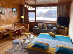 Appartement Cosy et convivial au pied des pistes.