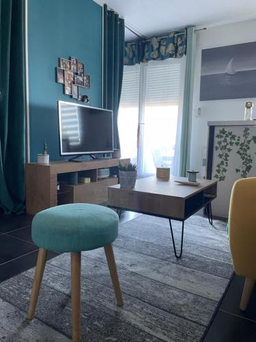 Appartement Cosy et spacieux, avec balcon et vue sur la mer