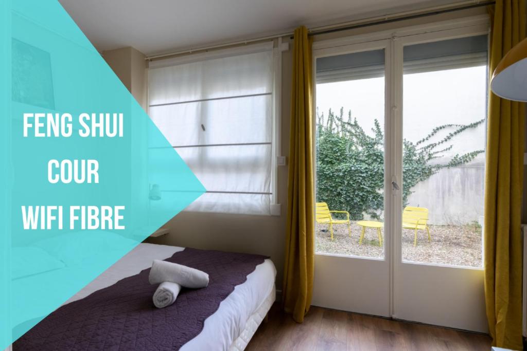 Appartement Appartement Cosy Feng Shui 4 personnes Le Havre City Room Rdc 81 Rue Gustave Flaubert 76600 Le Havre