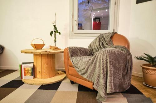 Appartement Cosy proche Halle Tony Garnier (72m2)