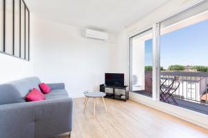 Appartement Cosy Tout confort - Climatisation, Balcon, WiFi - proche AIRBUS, Purpan, Aéroport, Stade Ernest Wallon