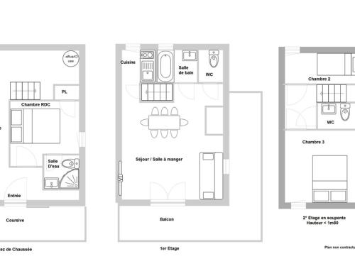 Appartement Crest-Voland, 3 pièces, 6 personnes - FR-1-595-73