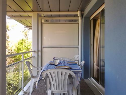 Appartement d'une chambre a Arcachon a 30 m de la plage avec vue sur la mer terrasse amenagee et wifi