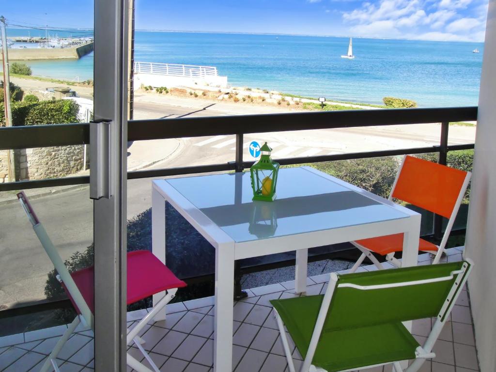 Appartement d'une chambre a Quiberon a 50 m de la plage avec vue sur la mer balcon amenage et wifi 20 Boulevard des Émigrés, 56170 Quiberon
