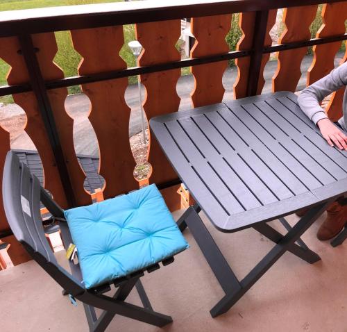 Appartement d'une chambre a Thollon les Memises a 360 m des pistes avec vue sur le lac et balcon amenage
