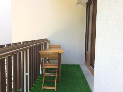 Appartement d'une chambre avec balcon amenage et wifi a Briancon