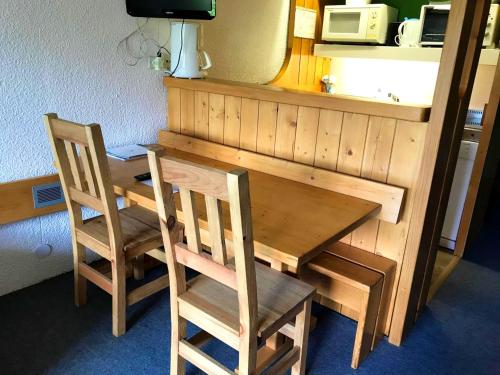 Appartement d'une chambre avec piscine partagee balcon et wifi a Les Arcs 1800