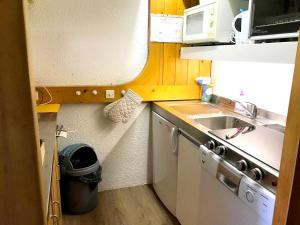 Appartement d'une chambre avec piscine partagee balcon et wifi a Les Arcs 1800