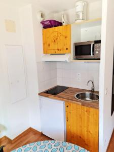 Appartement d'une chambre avec piscine partagee sauna et balcon a Orelle