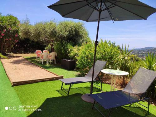 Appartement d'une chambre avec terrasse amenagee et wifi a Cavalaire sur Mer