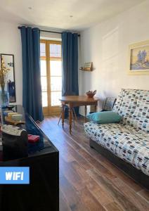 Appartement d'une chambre avec vue sur la mer balcon amenage et wifi a Bastia a 3 km de la plage