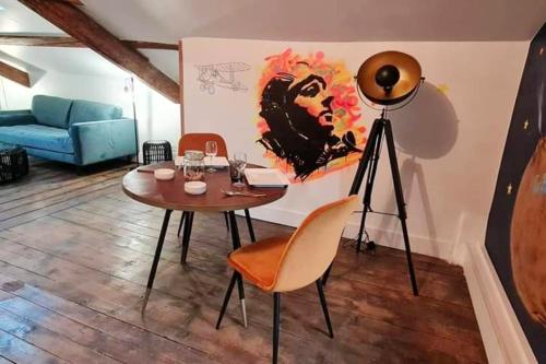 Appartement d'une chambre avec vue sur la ville jardin clos et wifi a Saint Cyr au Mont d'Or