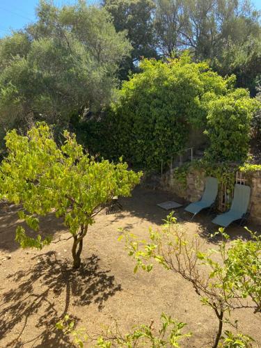 Appartement dans villa arborée