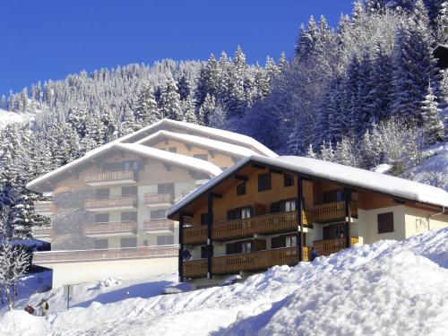 Appartement de 2 chambres a Chatel a 250 m des pistes avec terrasse amenagee et wifi