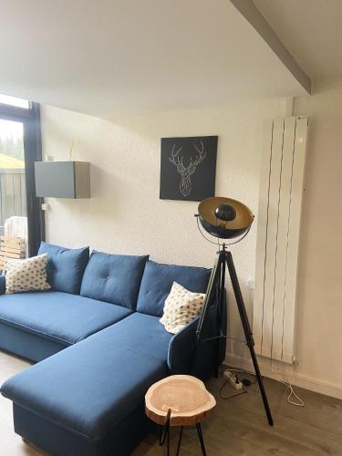 Appartement de 2 chambres a Manigod a 100 m des pistes avec piscine partagee et wifi