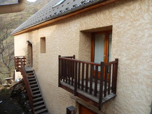 Appartement de 2 chambres avec balcon et wifi a La Grave