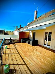 Appartement de 2 chambres avec jacuzzi jardin clos et wifi a Nemourslone