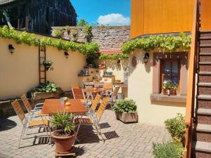 Appartement de 2 chambres avec jardin clos et wifi a Beblenheim