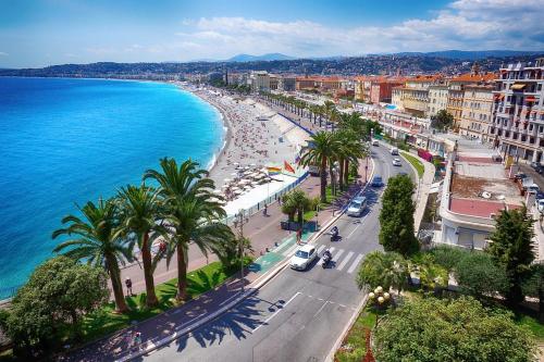 Appartement de 2 chambres avec vue sur la ville a Nice a 3 km de la plage