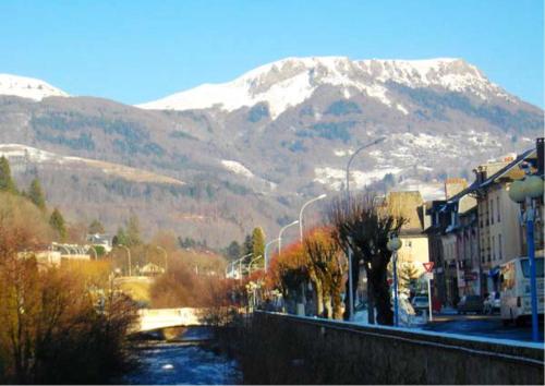 Appartement de 2 chambres avec vue sur la ville jardin clos et wifi a La Bourboule