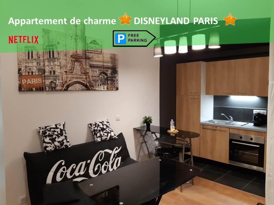 Appartement Appartement de charme DISNEYLAND PARIS - Nidouest 9 Rue des Coquelicots 77600 Chanteloup-en-Brie