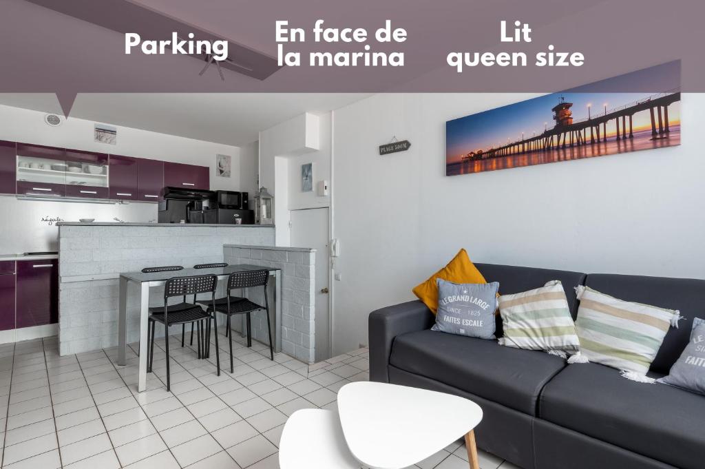 Appartement dos à la marina - Proche de la plage Résidence les marines - Bat.9 Rue de Marine Dunkerque, 14470 Courseulles-sur-Mer