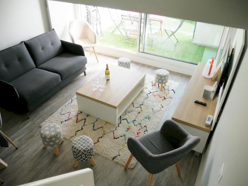 Appartement duplex 5 personnes vue sur le port de la Trinité Sur Mer